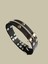 Köpek boyun tasması siyah deri fermuarlı kalınlık:4mm genişlik:3cm boyun ölçüsü:24-32cm ayarlamalı dog collar T5-23XS 3