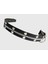 Köpek boyun tasması siyah deri fermuarlı kalınlık:4mm genişlik:3cm boyun ölçüsü:24-32cm ayarlamalı dog collar T5-23XS 1