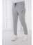 Erkek Spor G2 Melanj (Açık Gri) Eşofman Altı, Süper İki İplik, 4 Mevsim, Slimfit Kalıp - 1905 2