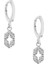 Kutup Yıldızı Rhodium Küpe 1