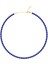 Merano Design 4mm Lacivert Su Yolu Choker 1