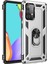 Samsung Galaxy A52 Kılıf Sofya Yüzüklü Silikon Kapak - Gümüş 300099 1
