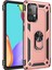 Samsung Galaxy A52 Kılıf Sofya Yüzüklü Silikon Kapak - Rose 300099 1