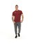 Erkek T-Shirt Vulcan Bordo 5