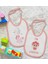 Kids I'm Cute Tasarımlı 2’li Pembe Mama Önlüğü-1 1