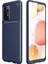 Samsung Galaxy A52 Kılıf Focus Karbon Silikon - Lacivert 300099 1