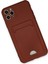 Iphone 11 Pro Max Kılıf Kelvin Kartvizitli Silikon - Bordo 3