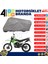Mondial X-Treme Max 200 Arka Çanta Uyumlu Motosiklet Brandası Motor Brandası (A+ Kalite) 2