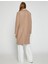 3Wak00072Ew Bej 050 Kadın Polyester Outerwear Kaban 4
