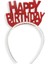 Eva Taç Happy Bırthday Gold Gümüş Pembe Kırmızı Mavi Beyaz 10LU Set 3