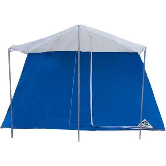 Tek Odalı Suni Deri Kamp Çadırı - Mavi