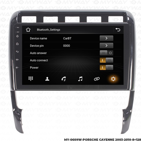 Myway Porsche Cayenne Android Carplay Multimedya Navigasyon Fiyatı