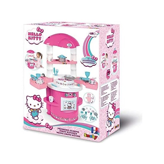 Cocinita Cocina De Juguete Hello Kitty Cocina Kitty Prinsel