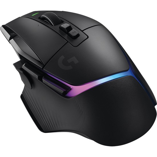 Logitech G G502 X Plus Kablosuz HERO 25K Sensörlü RGB Aydınlatmalı Oyuncu Mouse - Siyah