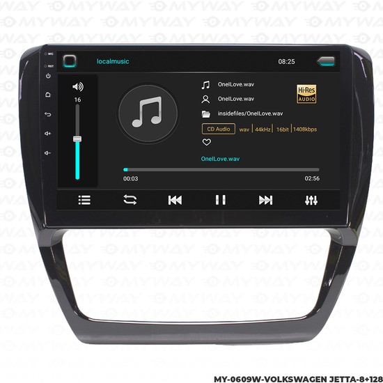 Myway Volkswagen Jetta Android Carplay Multimedya Navigasyon Fiyatı