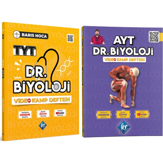 Kr Akademi Yayınları Barış Hoca TYT-AYT Dr. Biyoloji Video Kitabı