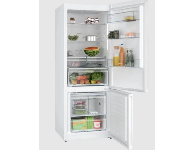 Resim Bosch KGN55CWE0N Alttan Donduruculu Buzdolabı 186 x 70 cm Beyaz No-Frost 