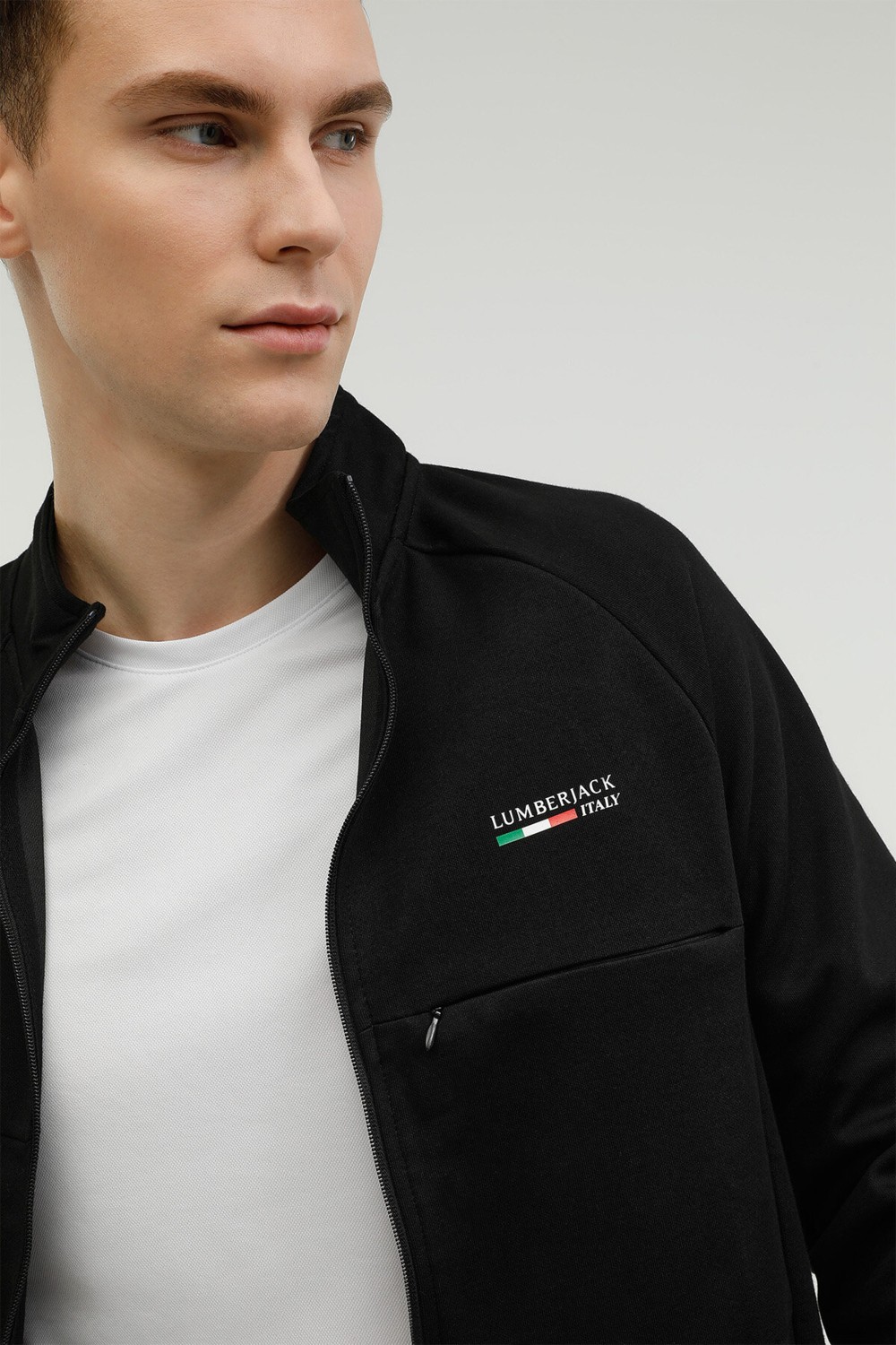 Lumberjack M-Numa Track Top 2pr Antrasit Erkek Eşofman Üstü görsel 5
