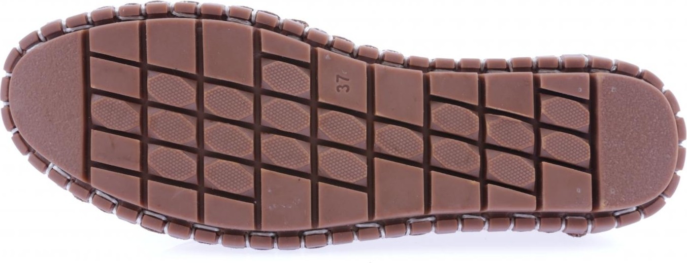 DGN 600-23Y Kadın Dikiş Detayli Metal Tokali Loafer Ayakkabı görsel 6