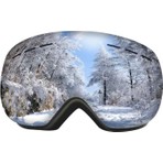 Schulzz UV400 Korumalı Antisis Özellikli 3 Katmanlı Aynalı Snowboard Kayak Gözlüğü