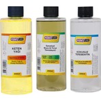 Ay Magnet Yağlı Boya Seti Yardımcı Malzemeler 3 x 250 ml Terebentin Resim Keten Yağı ve Fırça Temizleme Sıvısı