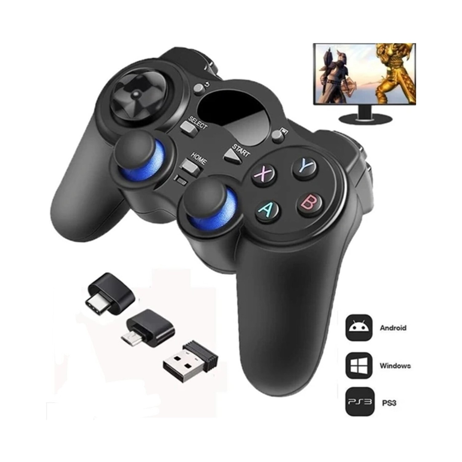 Comse 2.4g Wireless Gamepad Kablosuz Oyun Kolu Otg Pc Ps3 Tv Fiyatı