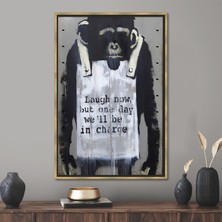 Kayra Export 1 Parça Gold Çerçeveli Kanvas Tablo Soyut Kanvas Sanatı Şimdi Gül 3 Boyutlu Kanvas