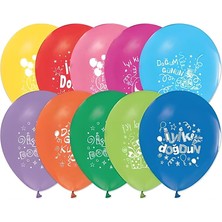 Çıtı Pıtı Store Iyiki Doğdun Baskılı 12" Pastel Balon