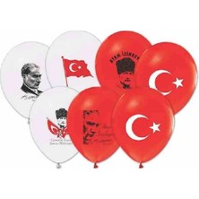 Çıtı Pıtı Store Baskılı 12" Ata-Bayrak