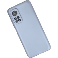 Newface Xiaomi Mi 10T Pro Kılıf Nano Içi Kadife  Silikon - Sky Blue