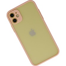 Newface Iphone 11 Kılıf Montreal Silikon Kapak - Pembe