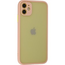 Newface Iphone 11 Kılıf Montreal Silikon Kapak - Pembe