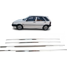 Mavi Tuning Fıat Tempra Krom Cam Çıtası Paslanmaz Çelik Krom 4 Parça