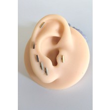 Bylin Cerrahi Çelik Labret Çubuk Pıercıng - 1 Adet