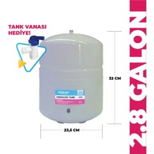 SUZUKI Technology Tüm Su Arıtma Cihazlarına Uyumlu 2,8 Galon (10 Lt) Metal Tank