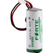 Forte 3.6V  Sayaç Pili ER18505 A Size Lithium Pil
