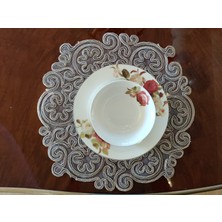Neu Bella Home Neubella Home Amerikan Servis Supla Ve Runner Seti 6 Kişilik Sarmaşık Set Masa Ve Sunum Takımı Çeyiz Kapiçino