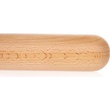 Herdemyesil Masif Ahşap Hamur Işi Merdane Sade Çap 3,5 cm Uzunluk 35 cm | Doğal Mutfaklar Için Sert ve Dayanıklı Yapısı ile Uzun Süre Kullanılabilir