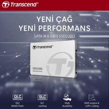 Transcend TS1TSSD225S 1TB, 2.5" SSD, SATA3, 3D TLC