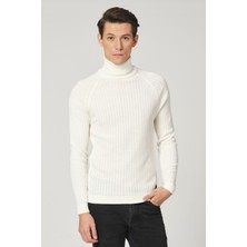 Alexander Gardi Fitilli Triko Balıkçı Yaka Kazak (E20-18059)