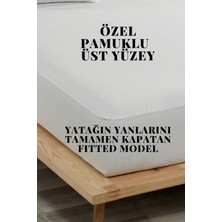 Ely Parker 90X200 Sıvı Geçirmez Alez Pamuklu Fitted Çift Kişilik Tek Kişilik Bebek Alezi Su Yatak Koruyucu