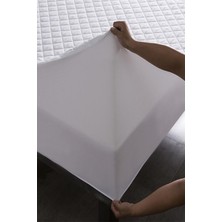 Ely Parker 140X200 Alez Kapitoneli Fitted Mikro Yanı Çarşaflı Çift Kişilik Tek Kişilik Bebek Alezi Su Yatak Koruyucu