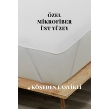 Ely Parker 150X200 Sıvı Geçirmez Alez Mikro 4 Köşe Lastikli Çift Kişilik Tek Kişilik Bebek Alezi Su Yatak Koruyucu