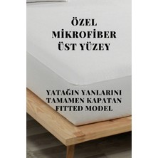 Ely Parker 200X200 Sıvı Geçirmez Alez Mikro Fitted Çift Kişilik Tek Kişilik Bebek Alezi Su Yatak Koruyucu