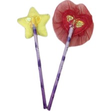 Pikalemun Başlıklı Süslü Kurşun Kalem 2'li