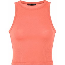 Cipo & Baxx WU105 Basic Turuncu Tank Top Atlet