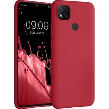 MTK Moveteck Xiaomi Redmi 9c Uyumlu Kılıf Kamera Lens Korumalı Içi Kadife Silikon Iz Yapmaz Ipeksi His Liquid Renkli Yumuşak Silikon Lansman