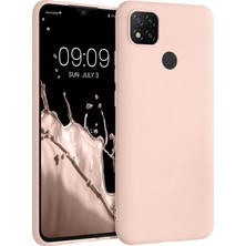 MTK Moveteck Xiaomi Redmi 9c Uyumlu Kılıf Kamera Lens Korumalı Içi Kadife Silikon Iz Yapmaz Ipeksi His Liquid Renkli Yumuşak Silikon Lansman