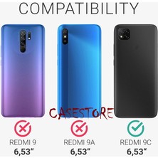 MTK Moveteck Xiaomi Redmi 9c Uyumlu Kılıf Kamera Lens Korumalı Içi Kadife Silikon Iz Yapmaz Ipeksi His Liquid Renkli Yumuşak Silikon Lansman