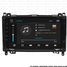 Myway Mercedes Viano Android Carplay Multimedya Navigasyon Ekran Teyp 8GB+128GB